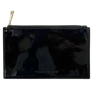 MARC JACOBS Glossy Black Cosmetics Pouch